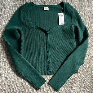 NWT A&F ribbed cardigan
